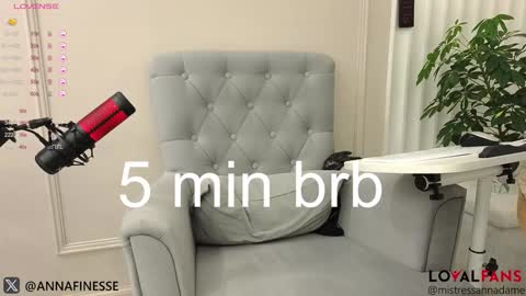 Snapshot of mistress_anna_dame chatting on January 28, 7:21 pm Her Infernal Majesty online show from January 28, 7:21 pm