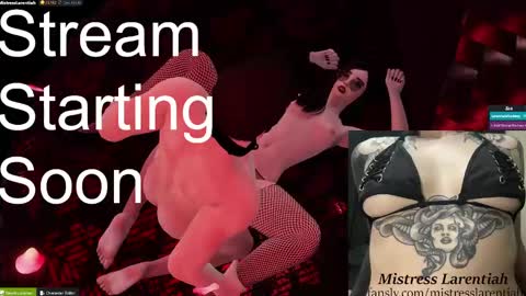 Mistress Larentiah online show from December 26, 12:46 am