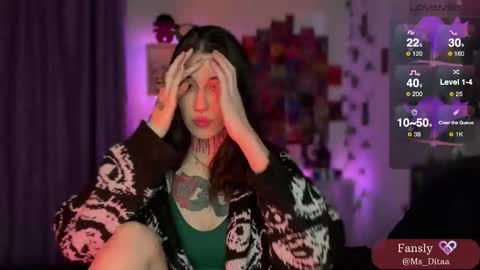 Dita online show from February 15, 7:21 pm