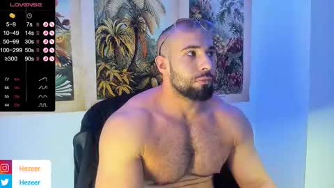 Snapshot of musculusx chatting on January 4, 8:16 pm Musculus online show from January 4, 8:16 pm