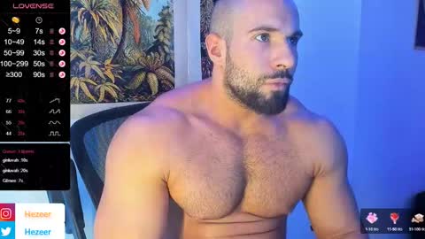 Snapshot of musculusx chatting on January 19, 7:25 am Musculus online show from January 19, 7:25 am