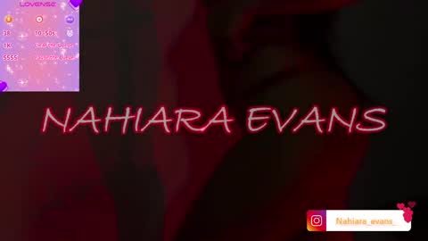 NAHIARA EVANS online show from April 29, 9:46 am