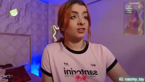 Snapshot of naomy_tay1 chatting on January 10, 2:35 am Naomy online show from January 10, 2:35 am
