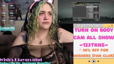 Wishs Playground online show from March 25, 9:26 am