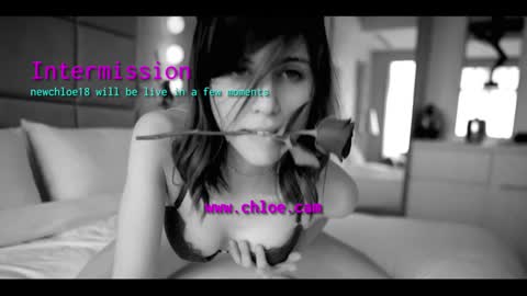 Snapshot of newchloe18 chatting on October 31, 11:55 am newchloe18 online show from October 31, 11:55 am