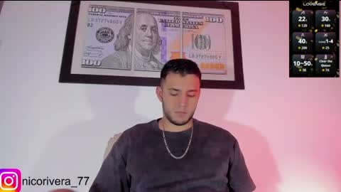 Snapshot of nico_rivera chatting on June 30, 11:33 am Nicolas online show from June 30, 11:33 am