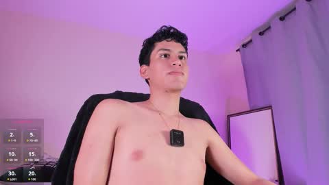 Snapshot of nicoymark1 chatting on February 13, 5:47 am Nico y Mark online show from February 13, 5:47 am