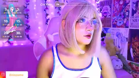Snapshot of nixy_sama chatting on February 4, 12:33 pm Nixy Sama online show from February 4, 12:33 pm
