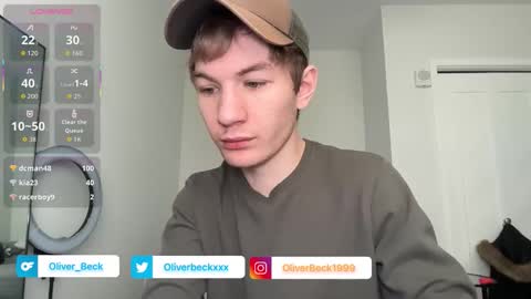 Oliver Beck online show from January 12, 6:57 pm