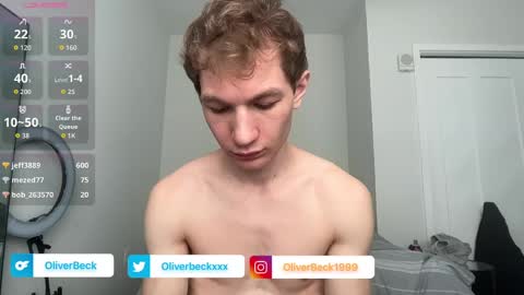 Oliver Beck online show from March 25, 6:47 pm