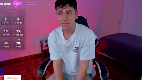 Snapshot of oliver_kyy chatting on October 21, 7:25 pm oliveeer online show from October 21, 7:25 pm