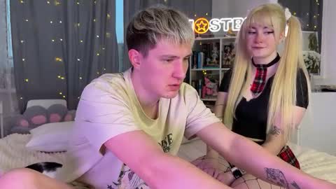 Snapshot of one_punch_cum chatting on March 2, 2:10 pm couple Lu sexy chick in middle and Jimmyblonde our friend Brianglasses online show from March 2, 2:10 pm