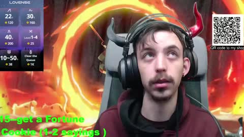 Snapshot of oni_hoshi chatting on December 24, 8:33 am Oni hoshi online show from December 24, 8:33 am