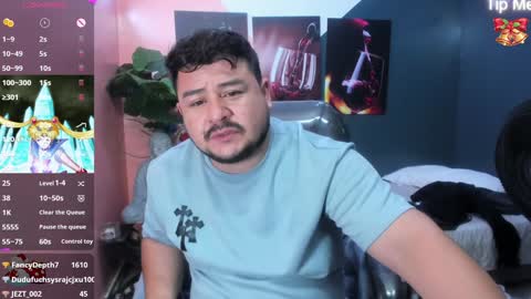 Snapshot of oso_gael chatting on December 28, 9:08 pm Bear Gael online show from December 28, 9:08 pm