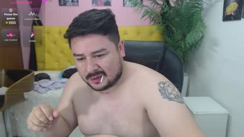 Snapshot of oso_gael chatting on March 8, 5:33 pm Bear Gael online show from March 8, 5:33 pm