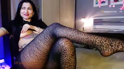 My alter ego Betinna Flowers - a tattooed Miss  -   Are you missing me come in here  -  online show from October 31, 9:27 pm
