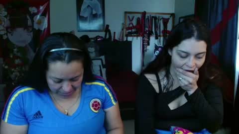 Penelope and my girlfriend Marilyn online show from July 3, 2:12 pm