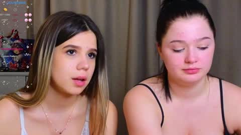 Snapshot of phyllisheart chatting on February 7, 2:58 pm Lora black and Lili blonde welcome you here online show from February 7, 2:58 pm