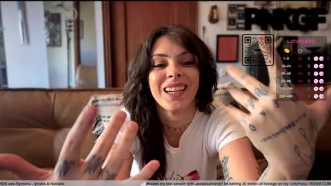 Snapshot of pnkgf chatting on December 13, 7:10 pm pnkgf online show from December 13, 7:10 pm