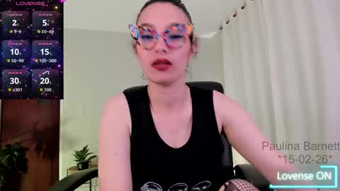 Snapshot of polybarnett chatting on February 16, 4:41 am paulina barnett online show from February 16, 4:41 am