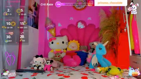 Snapshot of princess_chocolate chatting on April 30, 9:59 am kandy scarleth online show from April 30, 9:59 am