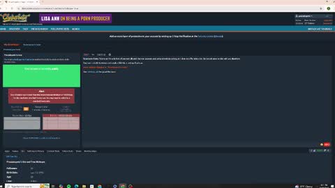 Snapshot of prostatepete chatting on December 21, 2:09 am prostatepete online show from December 21, 2:09 am