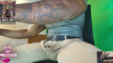 Snapshot of proudlyblack30 chatting on November 4, 3:33 pm sergeant. online show from November 4, 3:33 pm