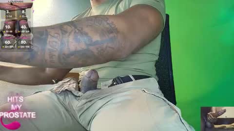 Snapshot of proudlyblack30 chatting on January 14, 3:17 pm sergeant. online show from January 14, 3:17 pm