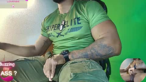 Snapshot of proudlyblack30 chatting on February 6, 2:42 pm sergeant. online show from February 6, 2:42 pm