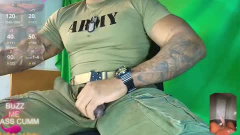 Snapshot of proudlyblack30 chatting on February 22, 7:08 am sergeant. online show from February 22, 7:08 am