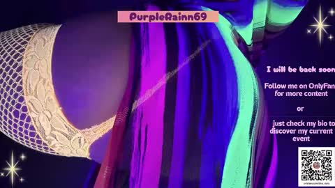 Snapshot of purplerainn69 chatting on February 22, 3:10 pm PurpleRainn69 Dina online show from February 22, 3:10 pm