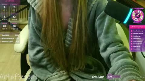 realartofslut online show from January 8, 11:30 pm