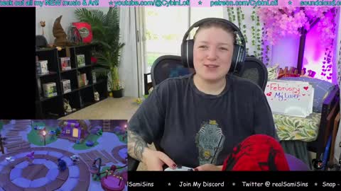 Snapshot of realsamisins chatting on February 8, 2:27 pm Snap - RealSamiSins online show from February 8, 2:27 pm