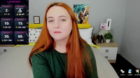 Snapshot of red_naughtyfox chatting on January 11, 5:07 pm Lessy Fox online show from January 11, 5:07 pm