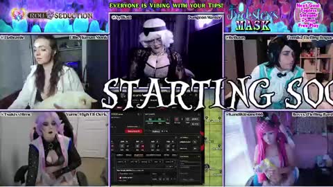 Snapshot of rollseduction chatting on May 14, 11:33 pm Roll For Seduction online show from May 14, 11:33 pm