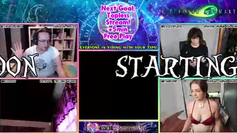 Snapshot of rollseduction chatting on June 9, 11:38 pm Roll For Seduction online show from June 9, 11:38 pm