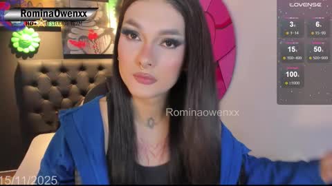 ROMINA OWEN online show from November 15, 9:39 am