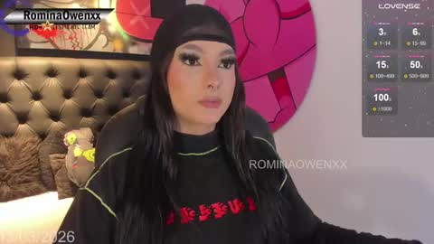 ROMINA OWEN online show from March 13, 6:31 am