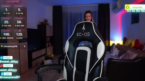 Abbygail online show from March 9, 8:02 pm