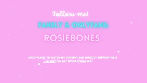 Rosie Bones online show from December 5, 11:07 pm