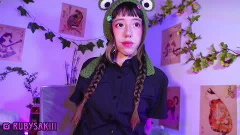 Snapshot of rubysaki chatting on January 11, 2:41 am rubysaki online show from January 11, 2:41 am