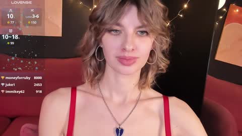 Snapshot of rubytwinkle chatting on February 6, 4:10 am Ruby online show from February 6, 4:10 am