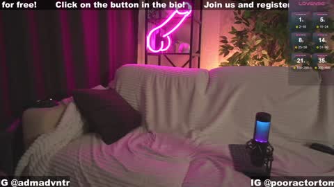 Adam online show from December 11, 11:30 am