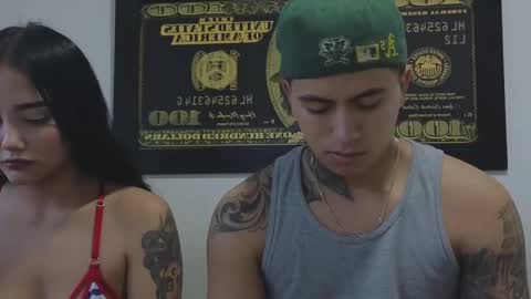 Sahara y Thiago online show from October 1, 10:54 am