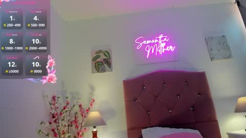 Snapshot of samanthamillher1 chatting on February 4, 5:55 pm Samy online show from February 4, 5:55 pm