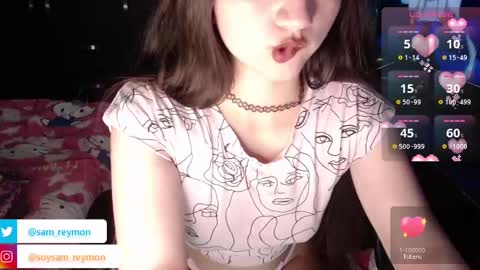 Snapshot of samsweet__ chatting on March 4, 11:54 pm Sam online show from March 4, 11:54 pm