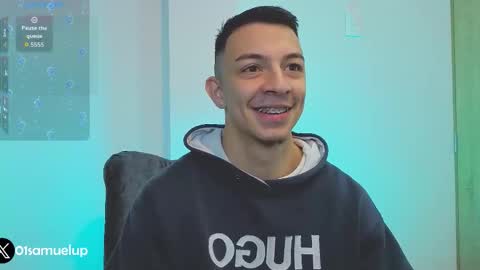 Snapshot of samuel_up01 chatting on February 11, 5:56 am Samuel online show from February 11, 5:56 am