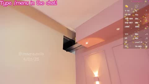 Snapshot of saraavila_ chatting on January 5, 5:41 am SaraAvila online show from January 5, 5:41 am