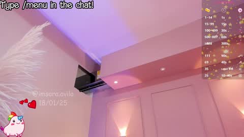 Snapshot of saraavila_ chatting on January 20, 12:15 am SaraAvila online show from January 20, 12:15 am