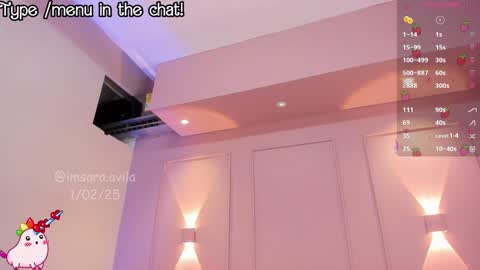 Snapshot of saraavila_ chatting on February 2, 11:40 am SaraAvila online show from February 2, 11:40 am